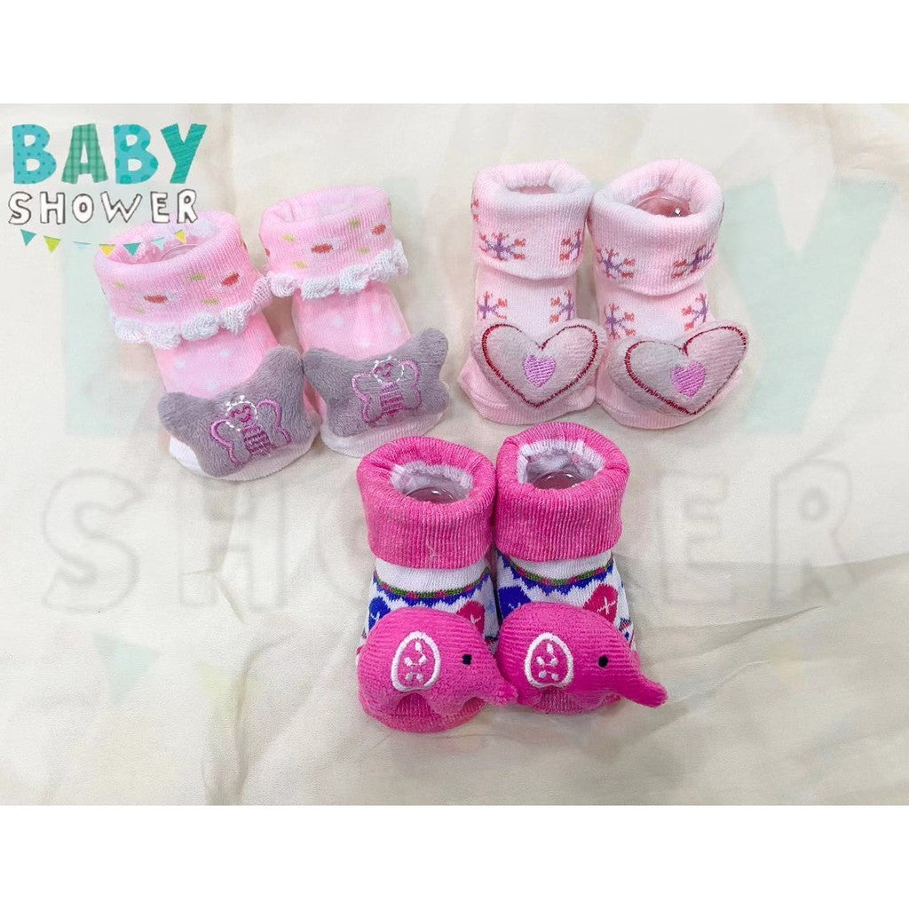 Calcetines 3D para niños y niñas recién nacidas, promoción al por mayor
