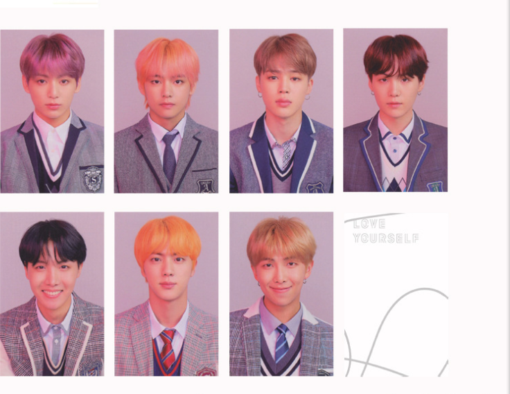 BTS Love Yourself Answer Custom Signed Mini Cards