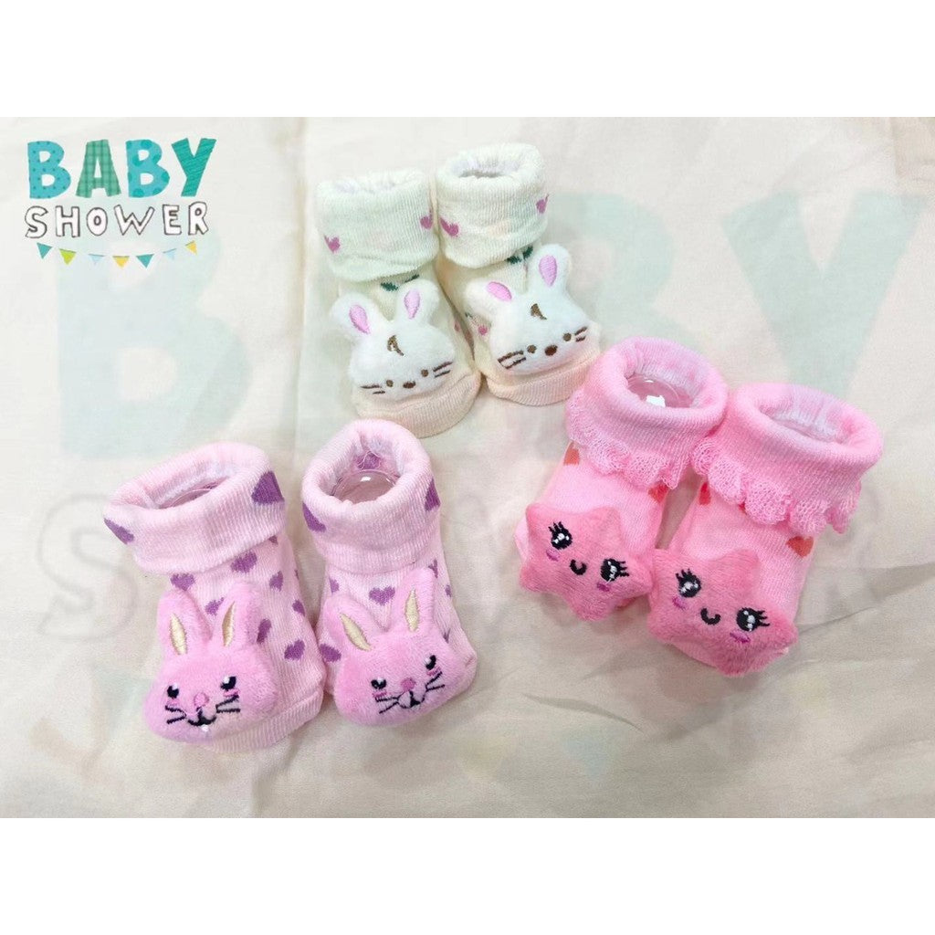 Calcetines 3D para niños y niñas recién nacidas, promoción al por mayor