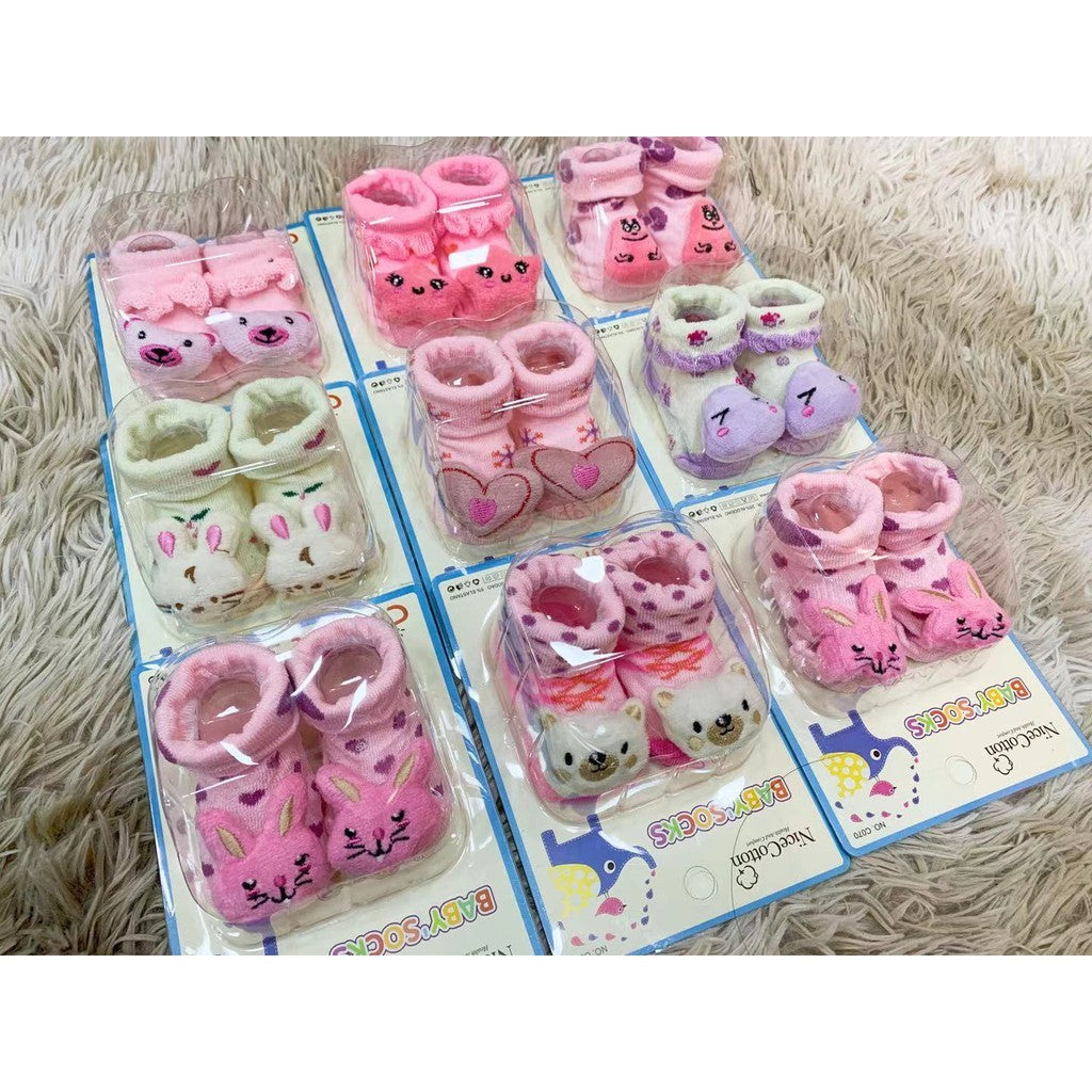 Calcetines 3D para niños y niñas recién nacidas, promoción al por mayor