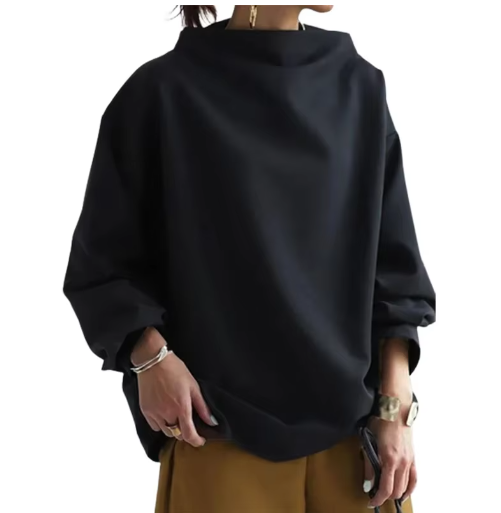 Blusas de cuello alto para mujeres